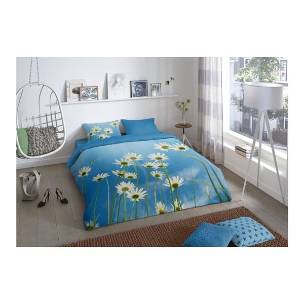 Bavlnené obliečky s potlačou Muller Textiels Sunny, 200 × 200 cm-image-1