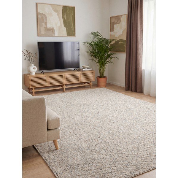 Sivokrémový prateľný koberec 160x230 cm Rocco Dark Cream – Elle Decoration-image-1
