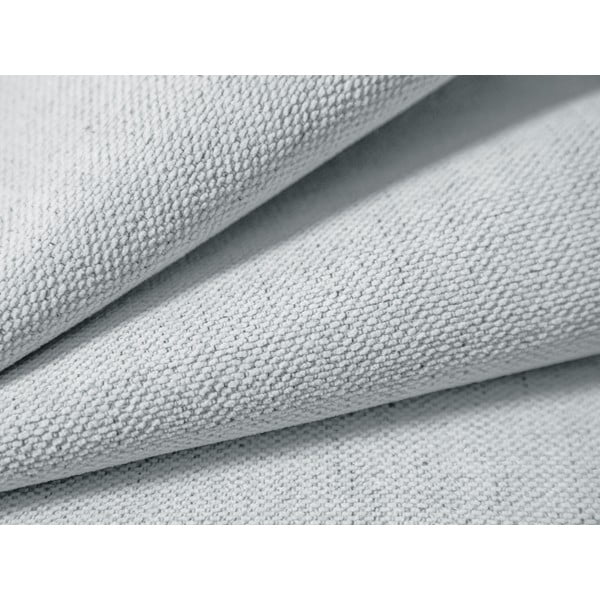 Svetlosivá čalúnená dvojlôžková posteľ s úložným priestorom s roštom 140x200 cm Campi – Cosmopolitan Design-image-3