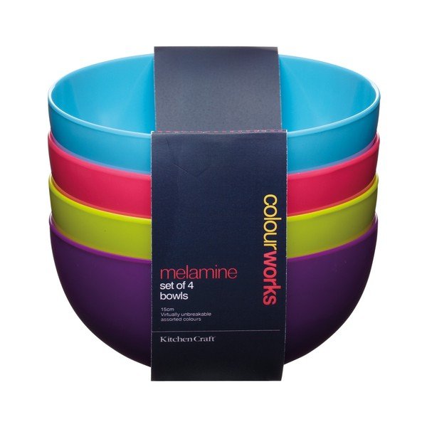 Sada 4 misiek Kitchen Craft Colourworks, 15 cm-image-1