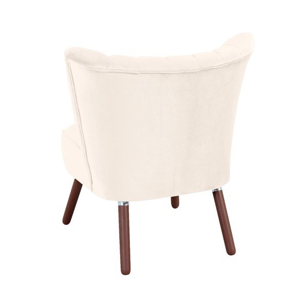 Krémové kreslo Max Winzer Alessandro Velour-image-2
