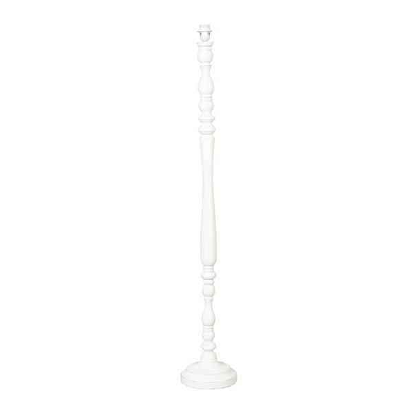 Biela voľne stojacia lampa Clayre & EeF, výška 135 cm