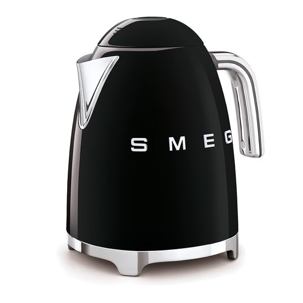 Čierna rýchlovarná kanvica z nehrdzavejúcej ocele 1,7 l Retro Style – SMEG-image-1