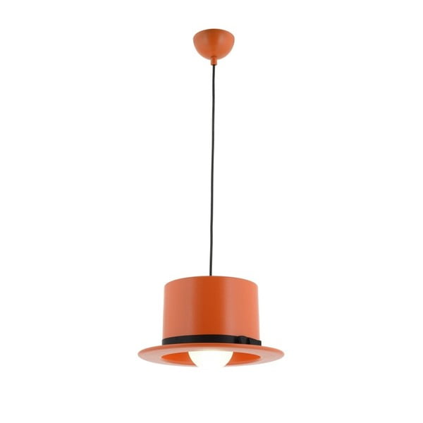 Oranžové závesné svietidlo Avoni Lighting Chapeau Modern