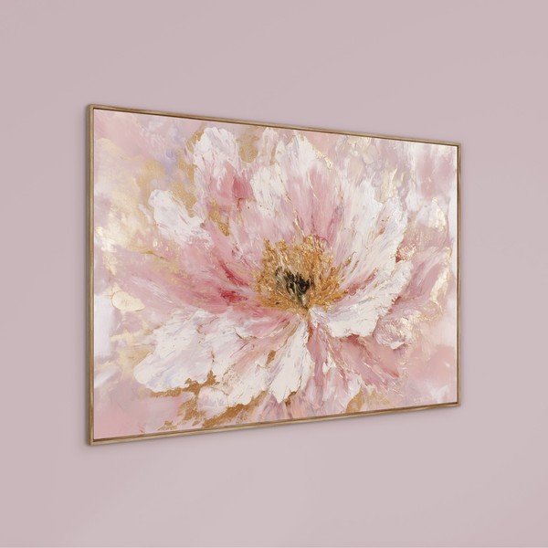 Tlačený obraz s rámom/na plátne 100x70 cm Floral Whispers – Styler-image-2