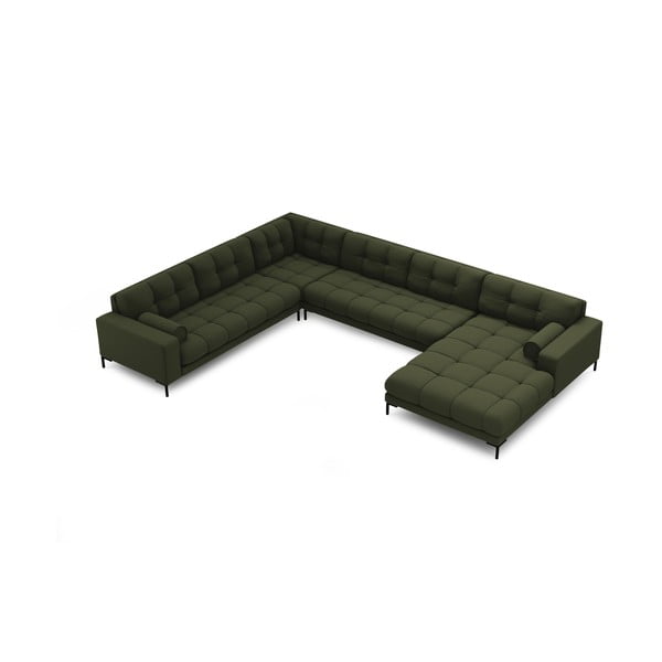 Zelená rohová pohovka (ľavý roh) Bali – Cosmopolitan Design-image-4