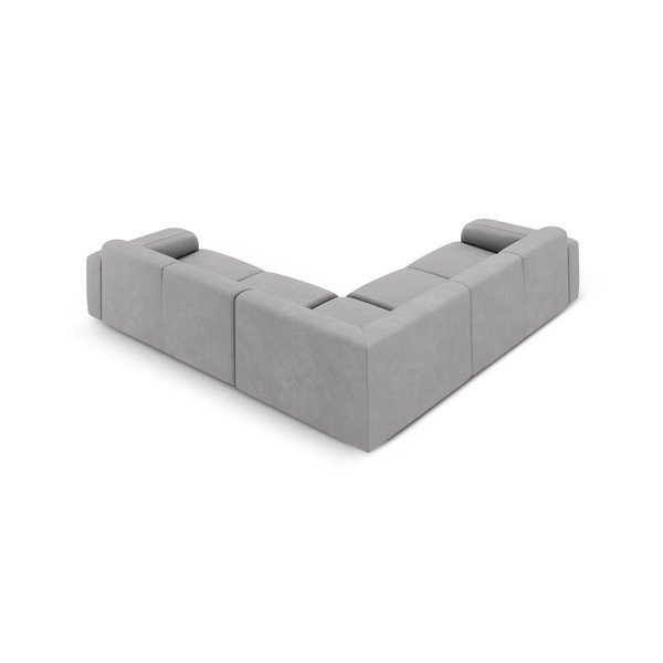 Svetlosivá rohová pohovka (variabilná/do L) Molino – Micadoni Home-image-2