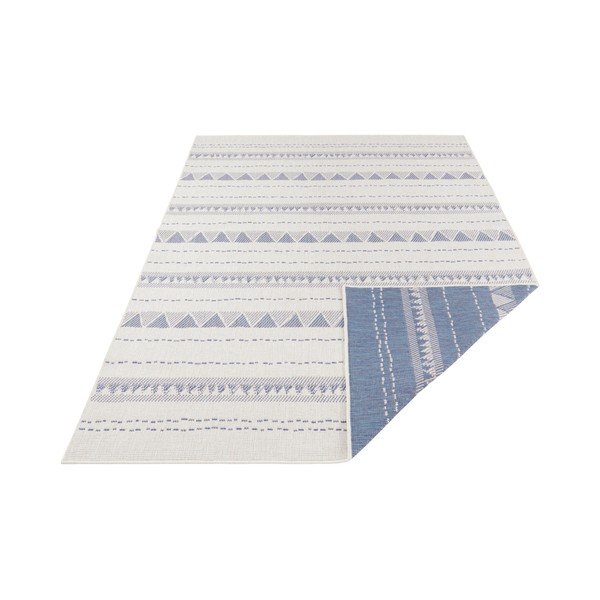 Modro-krémový vonkajší koberec NORTHRUGS Bahamas, 160 x 230 cm-image-2