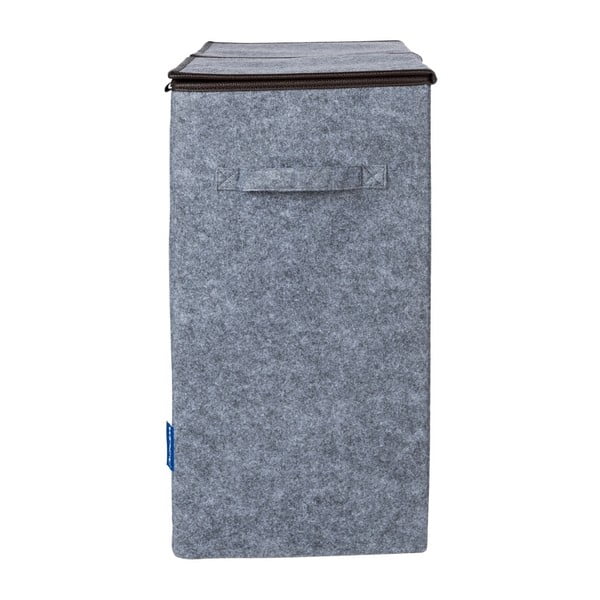 Sivo-hnedý dvojitý kôš na bielizeň Wenko Duo, 82 l-image-3