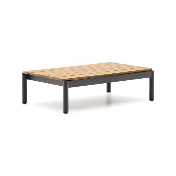 Záhradný konferenčný stolík z teakového dreva 57x91 cm Sorells – Kave Home