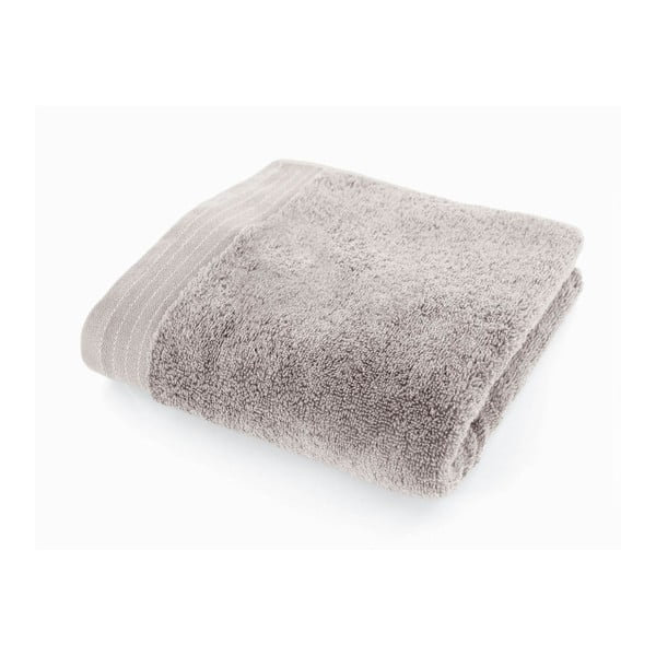 Sivý bavlnený uterák Kate, 50 × 90 cm