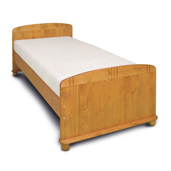 Detská posteľ z borovicového dreva Faktum Tomi, 90 × 200 cm