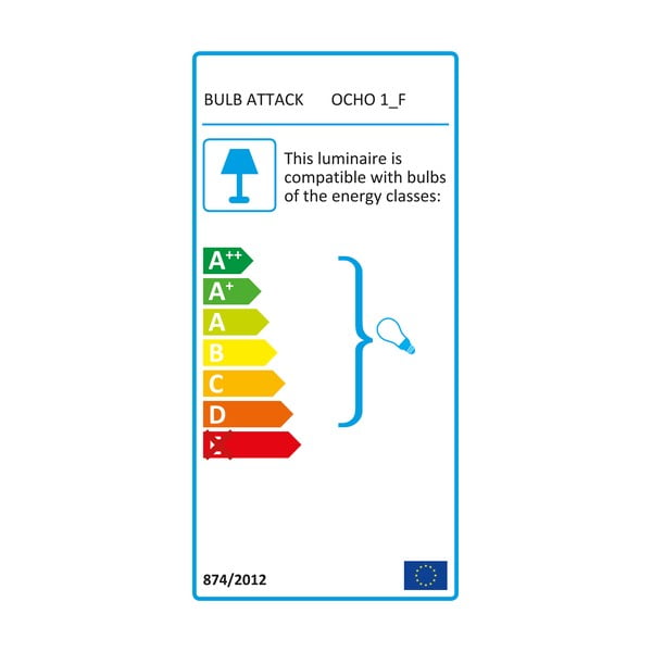 Modrá stojacia lampa z prírodnej dyhy Sotto Luce Ocho XL, ⌀ 45 cm-image-4