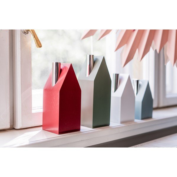 Drevené/kovové svietniky v súprave 4 ks – Remember-image-2