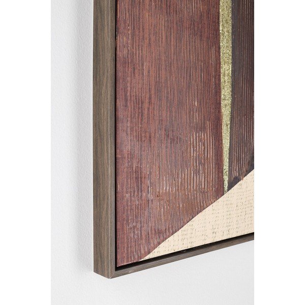 Tlačený/s ručne maľovanými prvkami obraz s rámom/na plátne 83x123 cm Gallery – Bizzotto-image-2