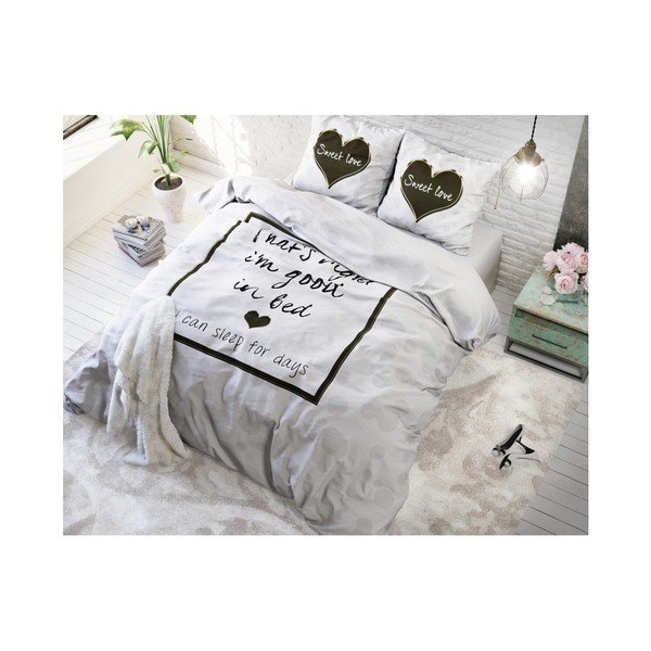 Obliečky z mikroperkálu Sleeptime In Bed, 200 x 220 cm-image-4