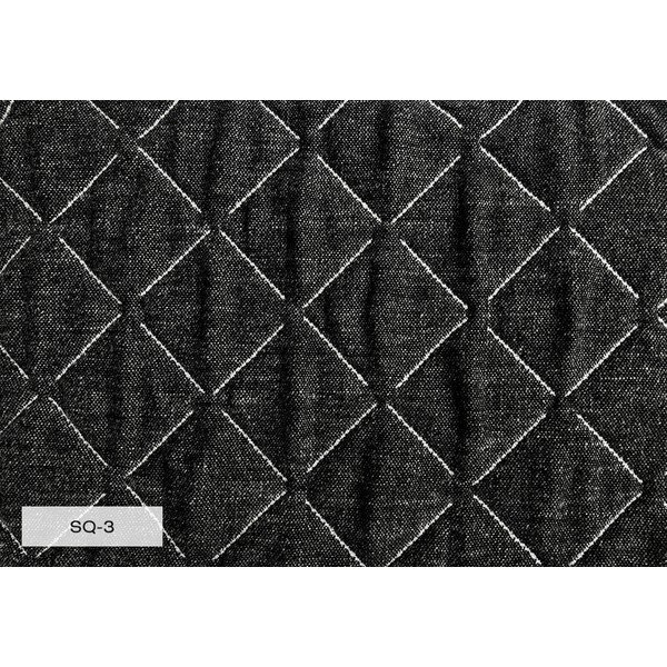 Čierna čalúnená dvojlôžková posteľ s roštom 180x200 cm Sleepy Luna – Miuform-image-4