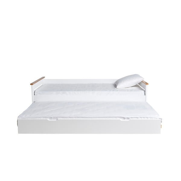 Biela rozkladacia posteľ Marckeric Lola, 90 × 190 cm-image-3