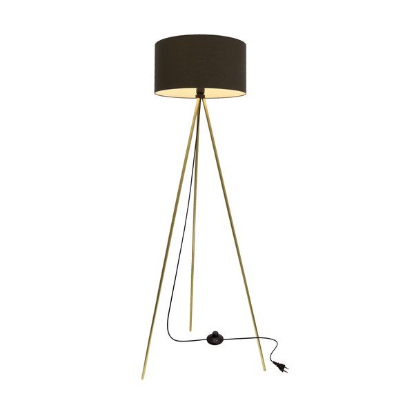 Stojacia lampa s textilným tienidlom (výška 144 cm) Vanti – Candellux Lighting-image-1