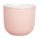 Ružový keramický kvetináč Green Gate Alice, ø 14 cm