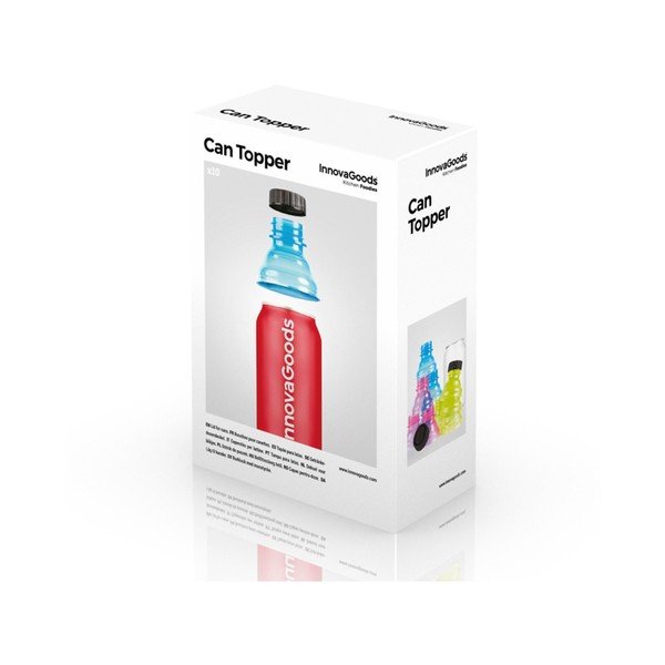 Súprava 10 nástavcov na pitie z plechovky InnovaGoods-image-4