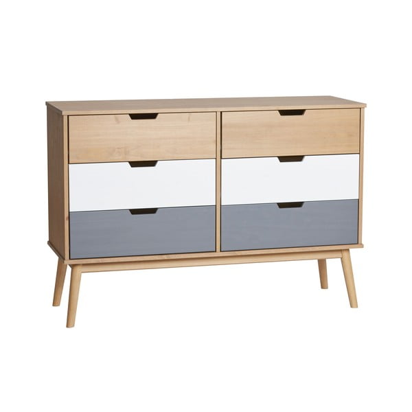 Komoda z masívneho borovicového dreva Marckeric Cusco, šírka 120 cm-image-4