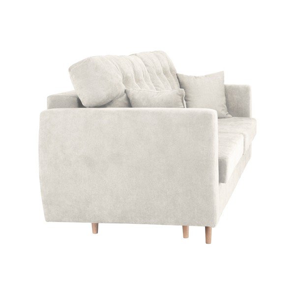 Trojmiestna rozkladacia pohovka v striebornej farbe Cosmopolitan design Amsterdam, 231 × 98 × 95 cm-image-1