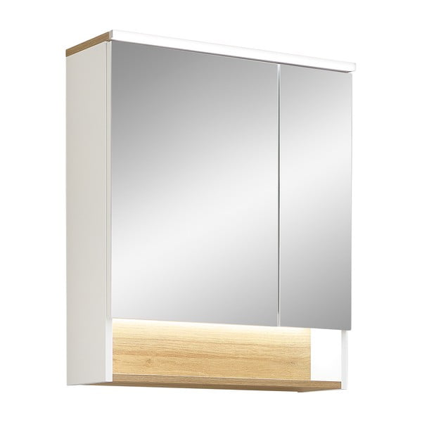 Biela kúpeľňová skrinka 72x60 cm Quickset 383 – Pelipal-image-2