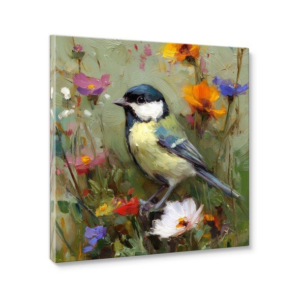 Tlačený obraz na plátne 32x32 cm Yellow Parus – Styler-image-3