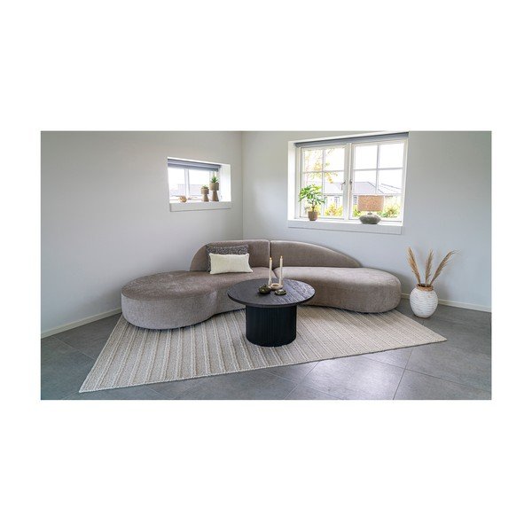 Krémovobiely vlnený koberec 160x230 cm Dehli – House Nordic-image-1