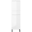 Biela vysoká kúpeľňová skrinka 34x120 cm Salinas - Germania