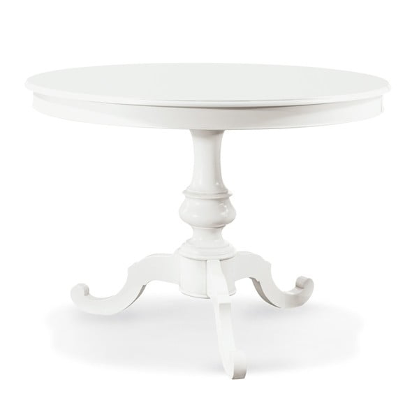 Biely drevený rozkladací jedálenský stôl Castagnetti Firenze
