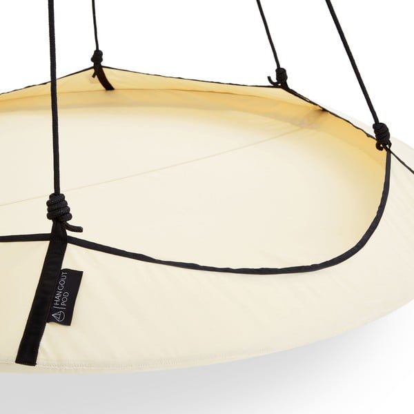 Krémovobiela záhradná hojdačka - Hangout Pod-image-3