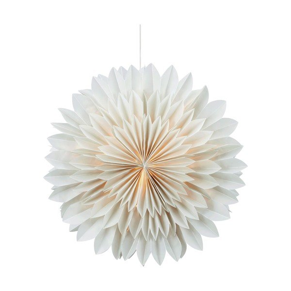 Sivá závesná vianočná svetelná dekorácia Solina – Markslöjd