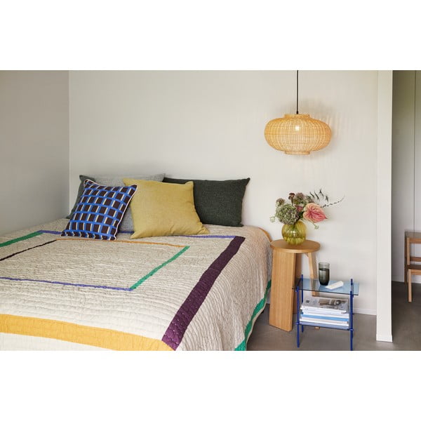 Závesné svietidlo v prírodnej farbe ø 45 cm Chand – Hübsch-image-4