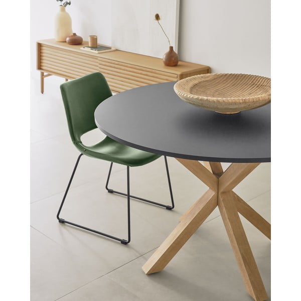 Zelená jedálenská stolička Kave Home Zahara-image-2