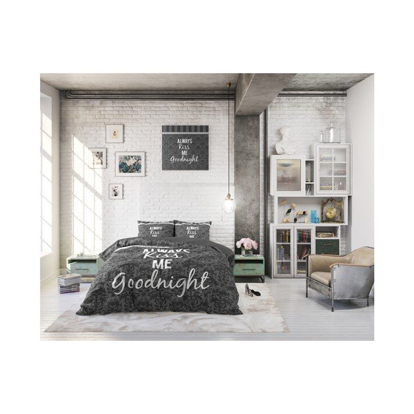 Bavlnené obliečky Dreamhouse Kiss Your Love, 240 x 200 cm-image-2