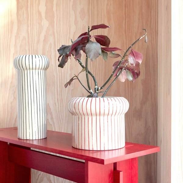 Červená drevená lavica Kotai – OYOY Living Design-image-2