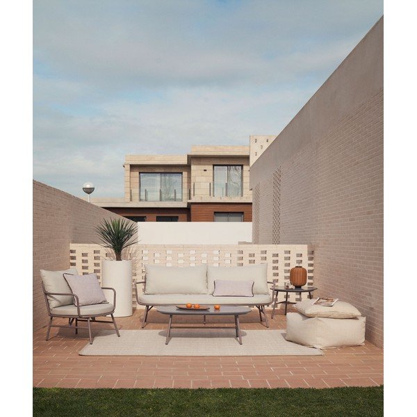 Béžový vnútorný a vonkajší koberec 160x230 cm Canyet – Kave Home-image-1