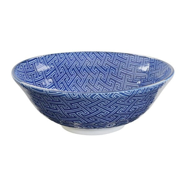 Modrá porcelánová misa Tokyo Design Studio Hermes, ⌀ 21 cm
