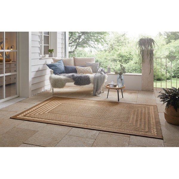 Hnedý vnútorný a vonkajší koberec 80x150 cm Limonero – Hanse Home-image-1