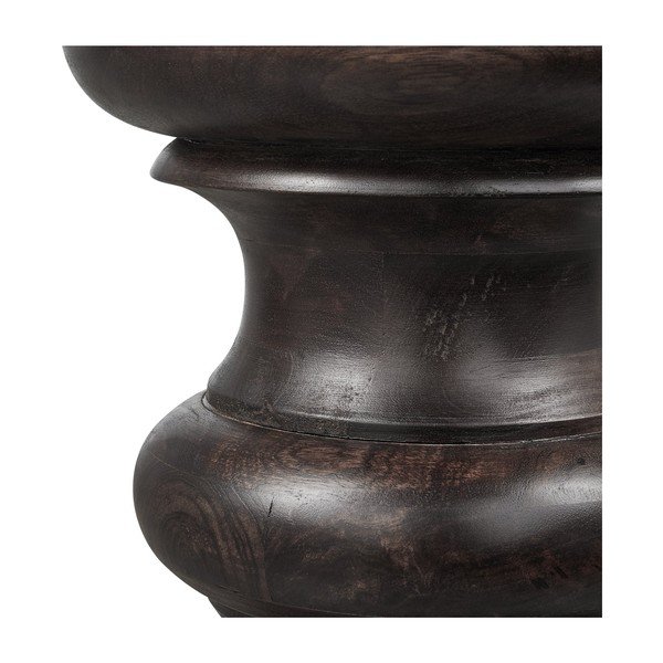 Okrúhly odkladací stolík z mangového dreva ø 30 cm Jonah – WOOOD-image-3