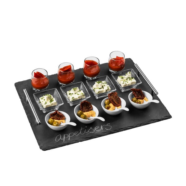 16-dielny bridlicový sevírovací set Premier Housewares Appetisor, 40 x 30 cm-image-1