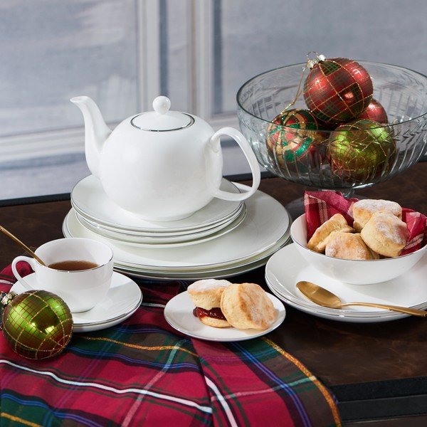 Porcelánová kanvička Butlers Silver Lining, 1,2 l-image-1