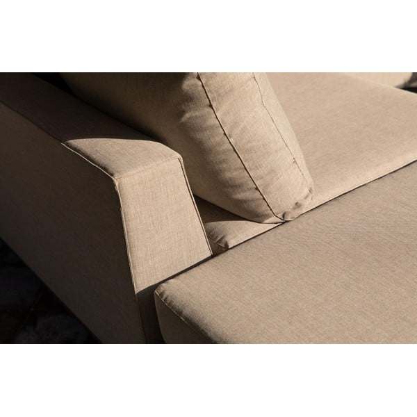 Béžová záhradná pohovka Exotan Sicilie, ľavý roh-image-2