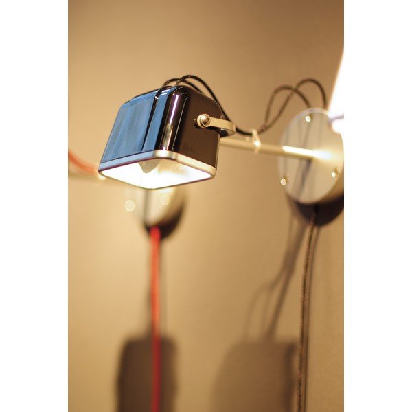 Nástenná lampa Mob, čierna-image-1