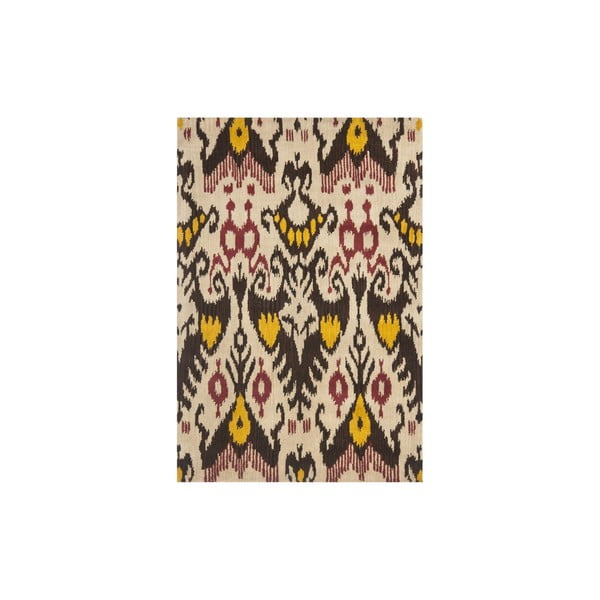 Vlnený koberec Maraca Ikat, 121x182 cm