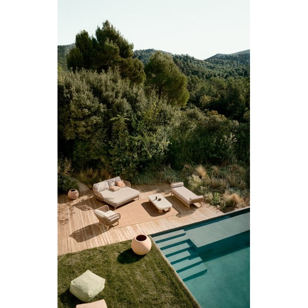 Záhradná pohovka z masívu akácie v prírodnej farbe Catalina – Kave Home-image-3