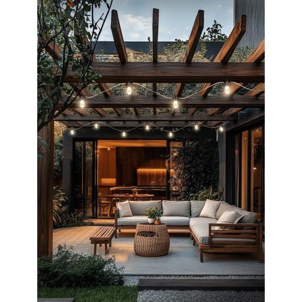 Svetelná reťaz počet žiaroviek 8 ks do zásuvky dĺžka 600 cm Ember – Reality-image-1