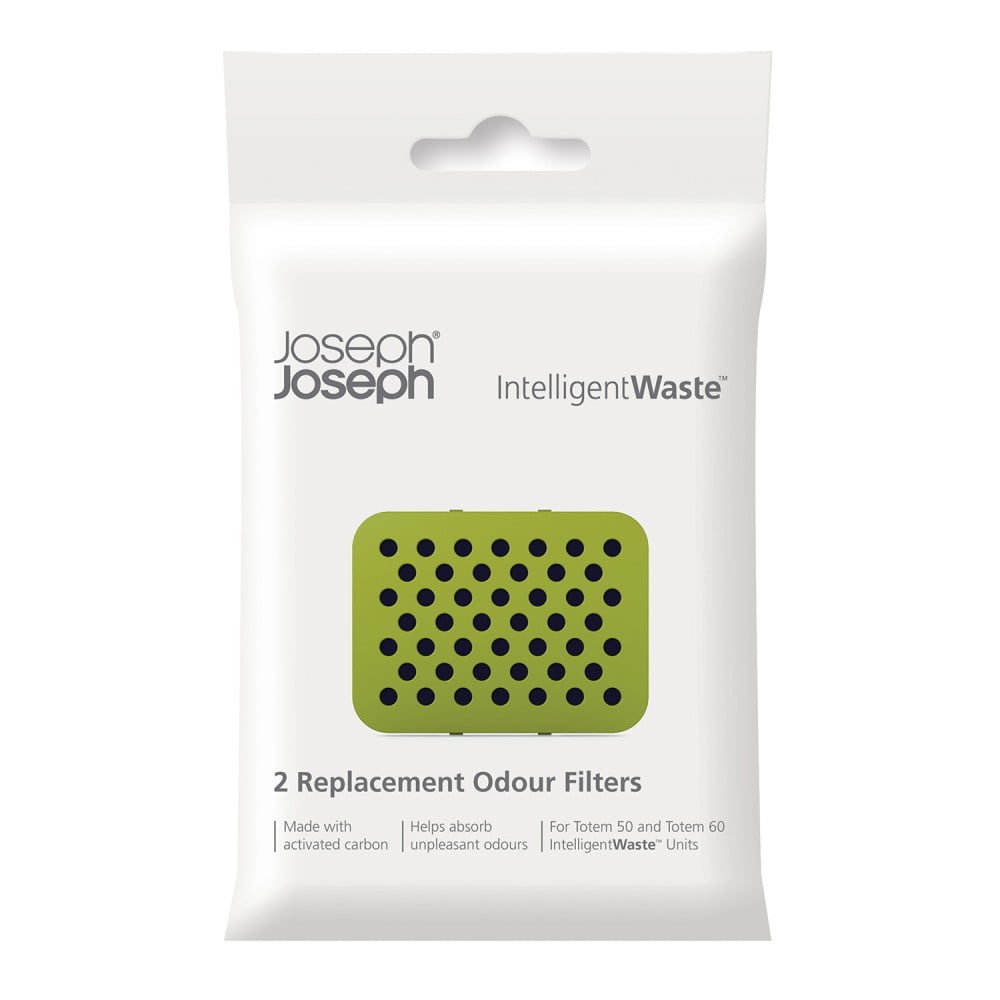 Súprava 2 náhradných uhlíkových filtrov Joseph Joseph IntelligentWaste Odour Filters